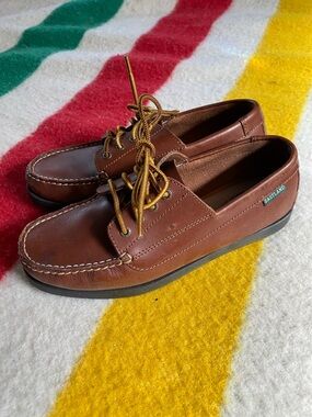 Eastland Falmouth Moc Toe Boat Shoe Loafers